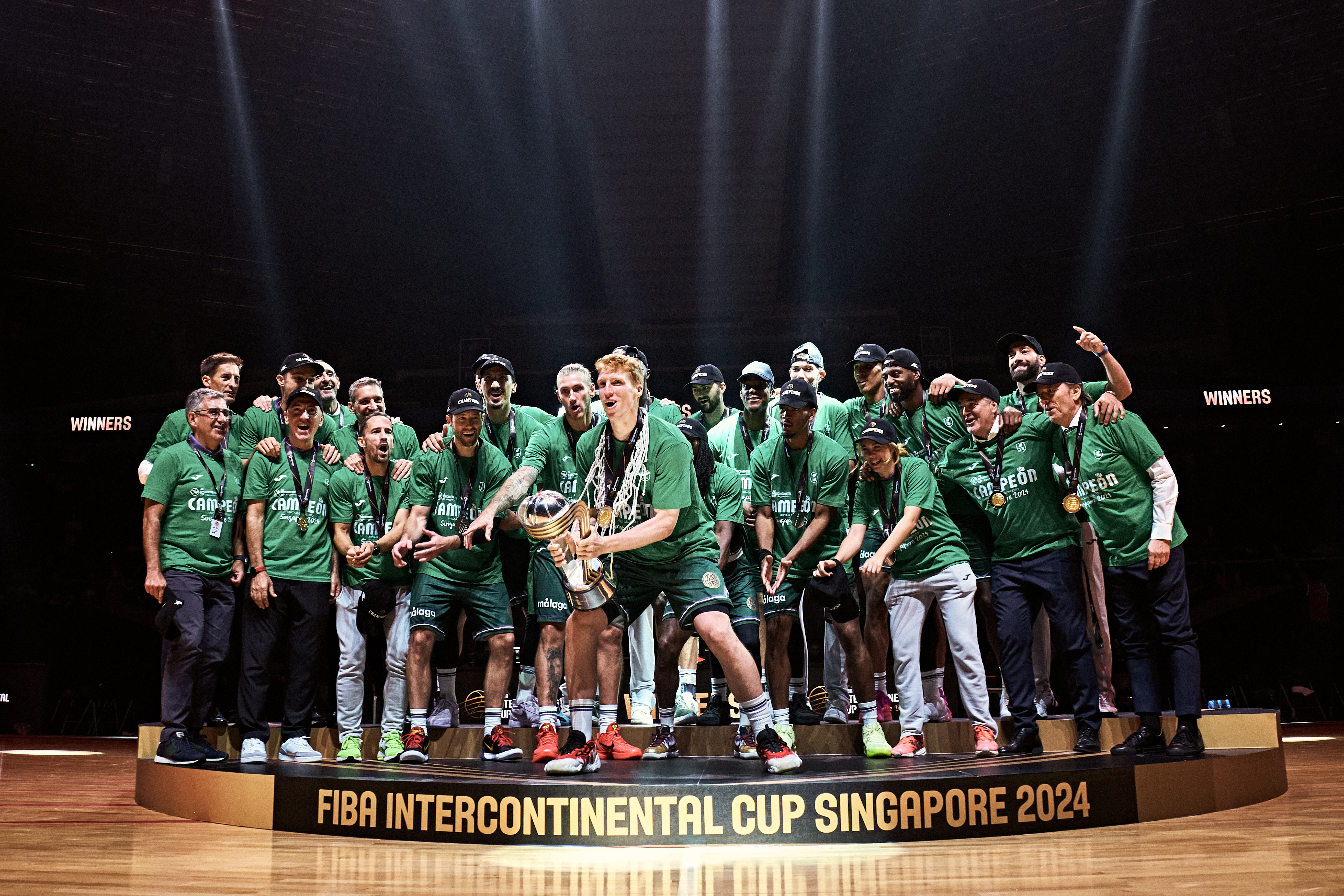 Unicaja Baloncesto, campeón de la Copa Intercontinental