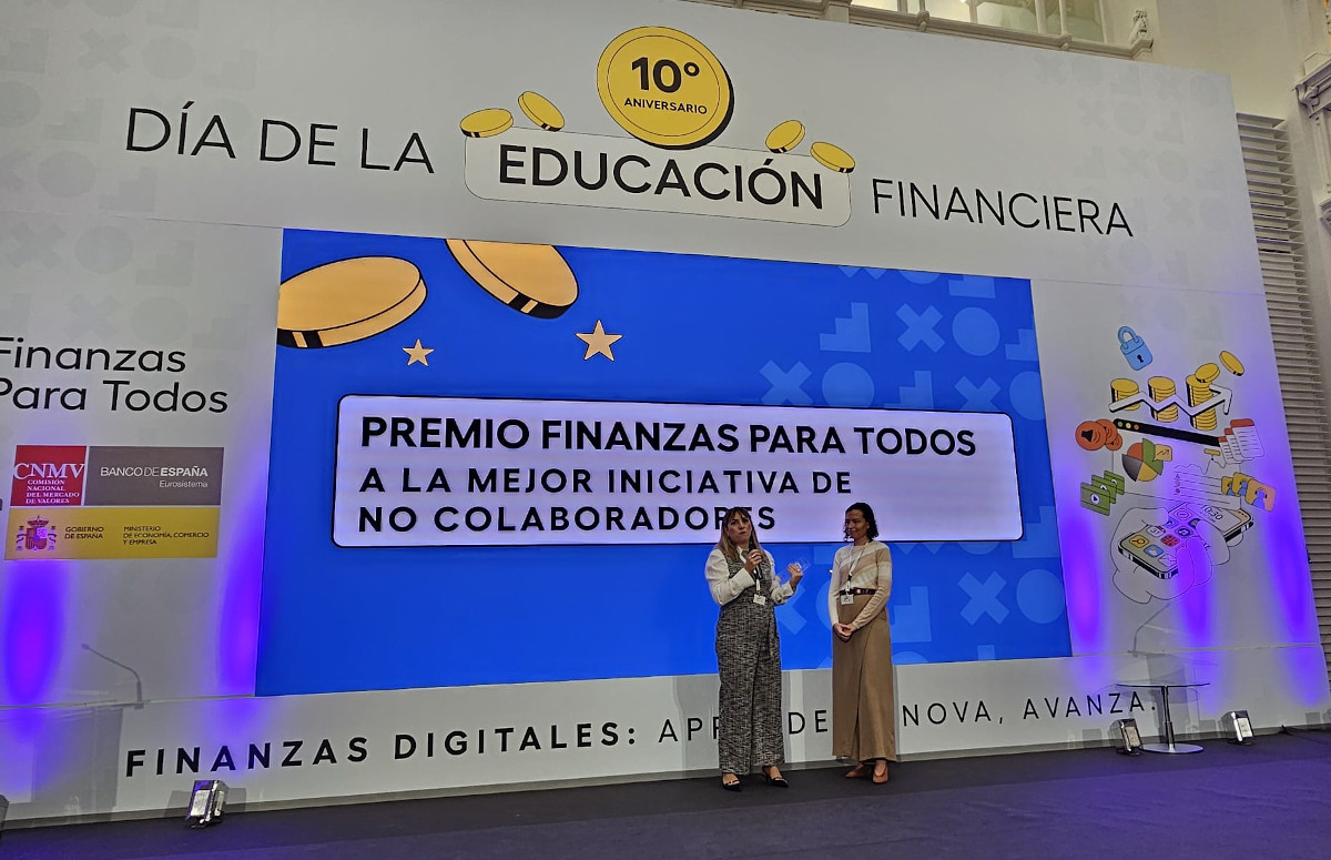 Edufinet, premiado en el Día de la Educación Financiera