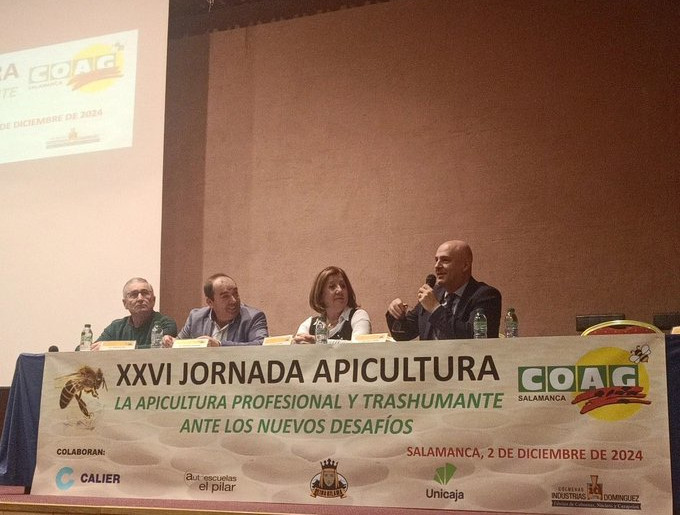 Celebrada en Salamanca una jornada sobre los desafíos actuales de la apicultura profesional, con la colaboración de Unicaja