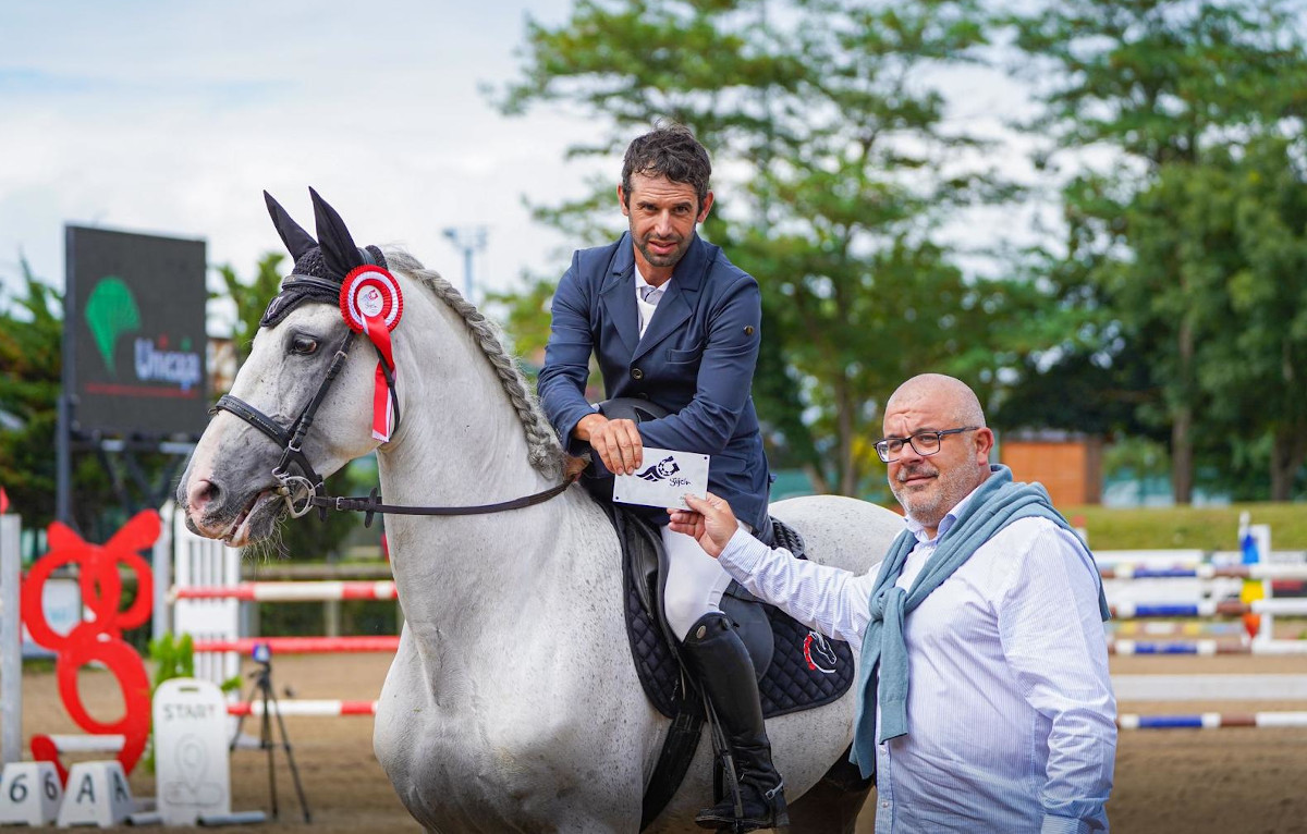 Finalizan las pruebas de salto de obstáculos a caballo en Gijón, patrocinadas por Unicaja