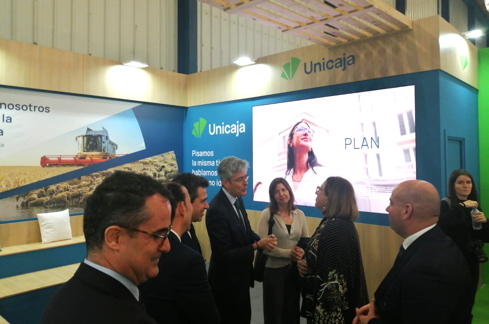 Unicaja, presente un año más en la feria Agroexpo de Extremadura con su amplia oferta de productos y servicios especializados 