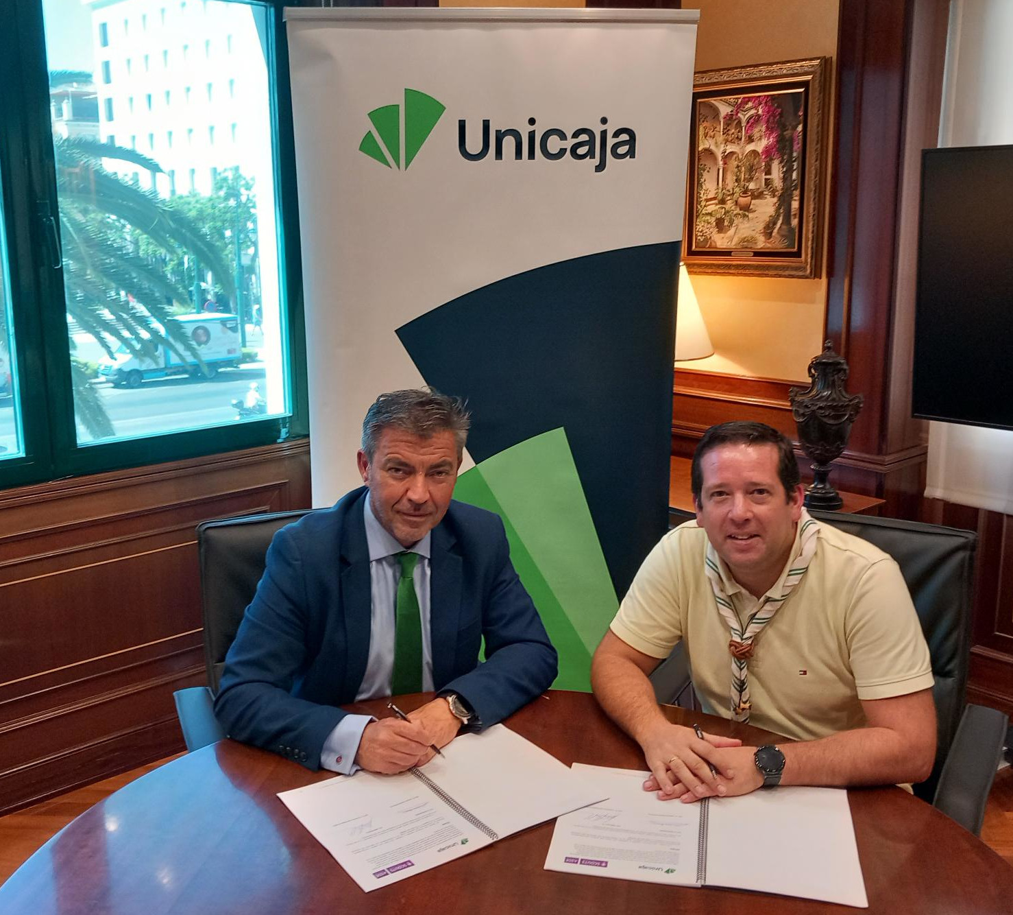 Financiación y servicios en condiciones ventajosas a más de 7.500 scouts de Andalucía por parte de Unicaja